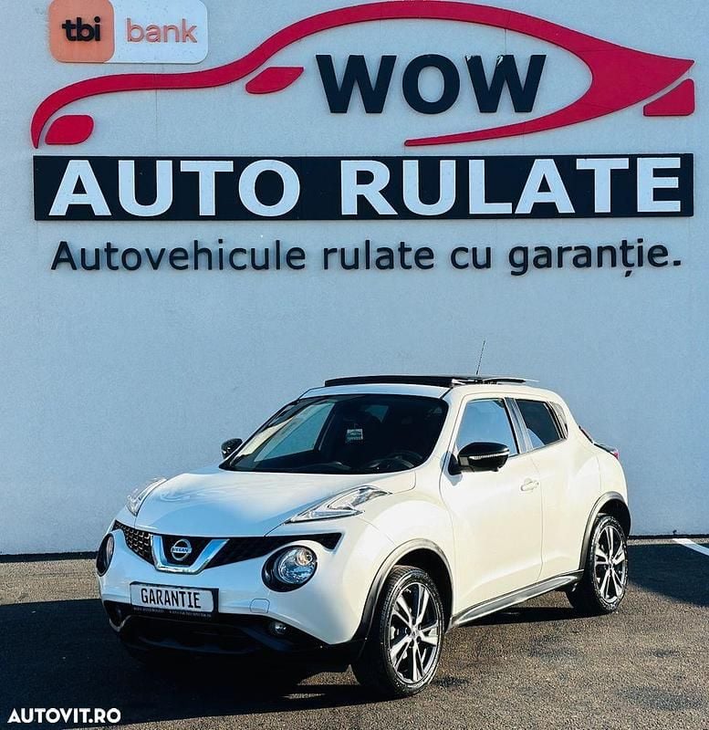 Culoarealb Utilizat 2015 Nissan Juke Tekna SUV | 9.290 EUR (Preț OK) - Imagine 1/4