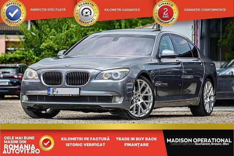 Negru Utilizat 2010 BMW 740L Berlinǎ | 8.250 EUR - Imagine 1/4