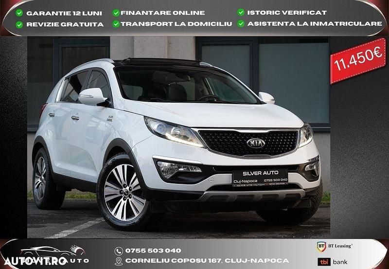 Culoarealb Utilizat 2014 Kia Sportage Platinum SUV | 10.650 EUR (Preț bun) - Imagine 1/4