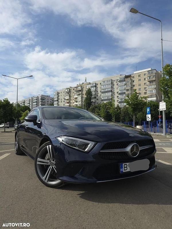 Second-hand Mercedes CLS450 367 CP (269 kW) 2018 Albastru Coupe