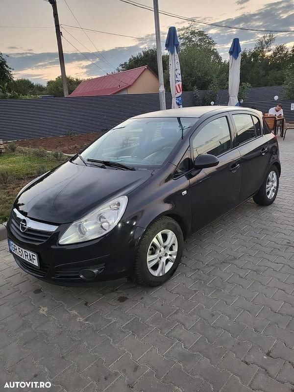 Culoarenegru Second-hand 2009 Opel Corsa Enjoy Hatchback | 1.850 EUR (Preț bun) - Imagine 1/4