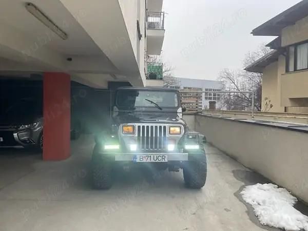 Second-hand Jeep Wrangler 90 CP (66 kW) 1993 Negru SUV