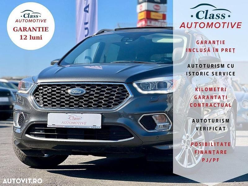 Gri Utilizat 2017 Ford Kuga Vignale SUV | 12.990 EUR (Preț OK) - Imagine 1/2