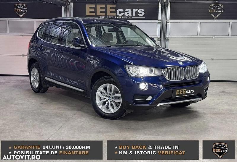 Culoarealbastru Utilizat 2016 BMW X3 xLine SUV | 17.990 EUR (Super Preț) - Imagine 1/4