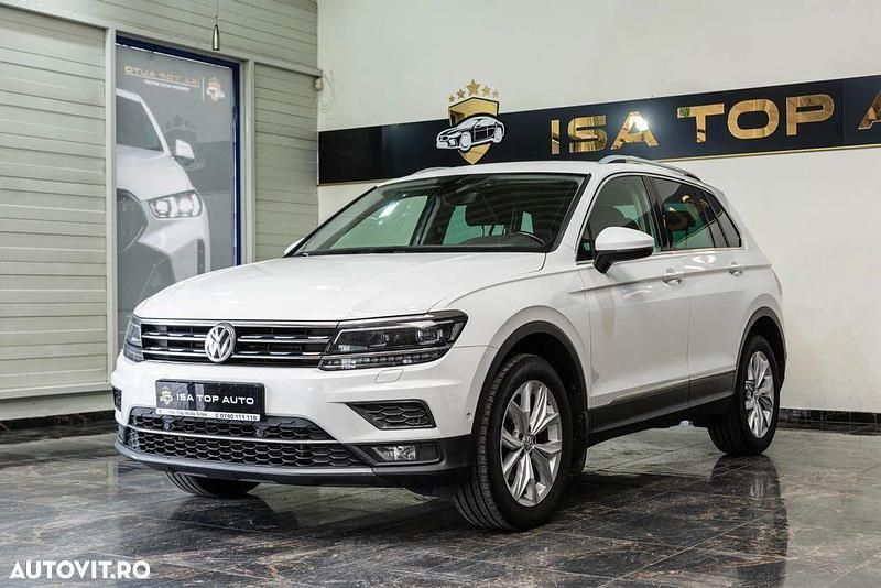 Alb Utilizat 2017 VW Tiguan Highline SUV | 18.999 EUR (Scump) - Imagine 1/4
