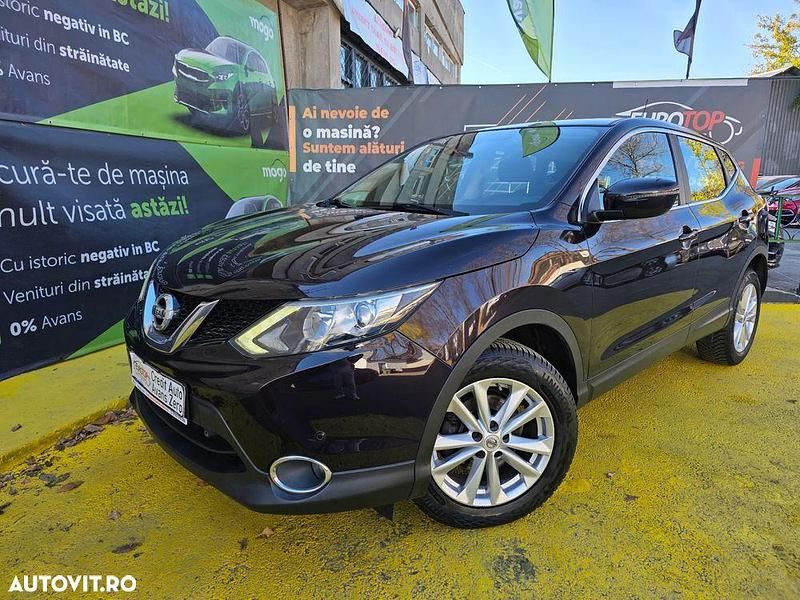 Culoarenegru Utilizat 2015 Nissan Qashqai Acenta SUV | 8.990 EUR (Preț bun) - Imagine 1/4