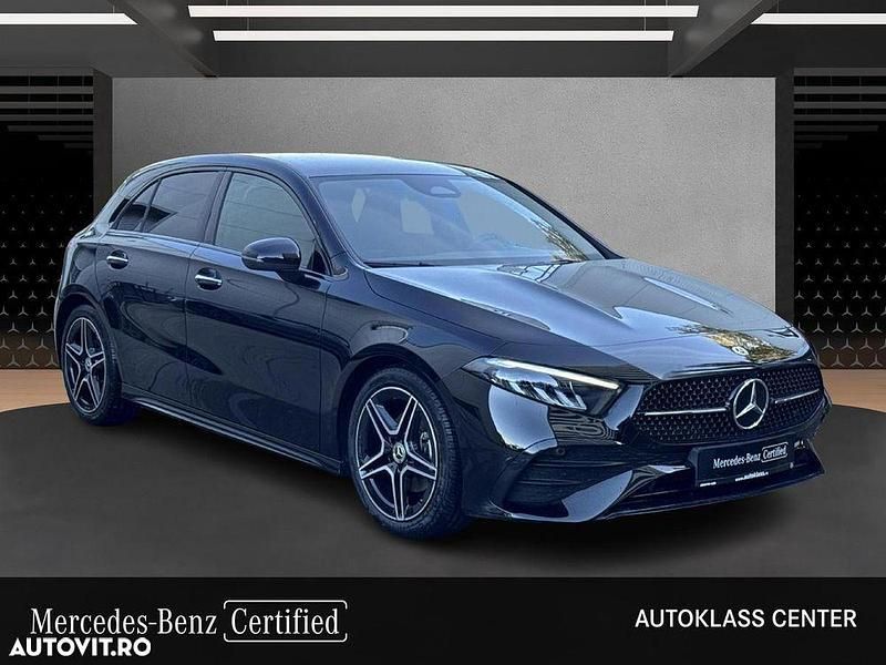 Second-hand Mercedes A200 AMG line 163 CP (119 kW) 2024 Culoarenegru Hatchback