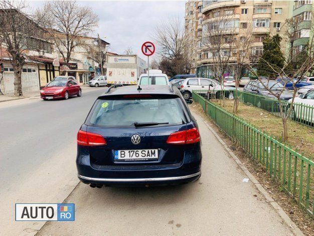 Second-hand VW Passat 140 CP (102 kW) 2012 Albastru Break