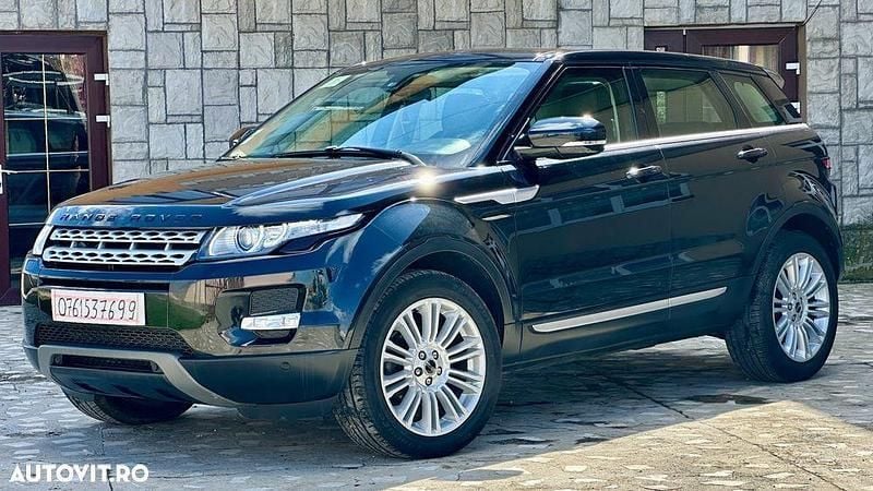 Negru Utilizat 2013 Land Rover Range Rover evoque SUV | 9.999 EUR (Super Preț) - Imagine 1/4