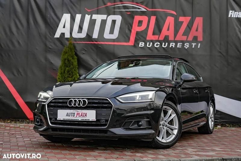 Second-hand Audi A5 Sportback Design 150 CP (110 kW) 2019 Negru Hatchback