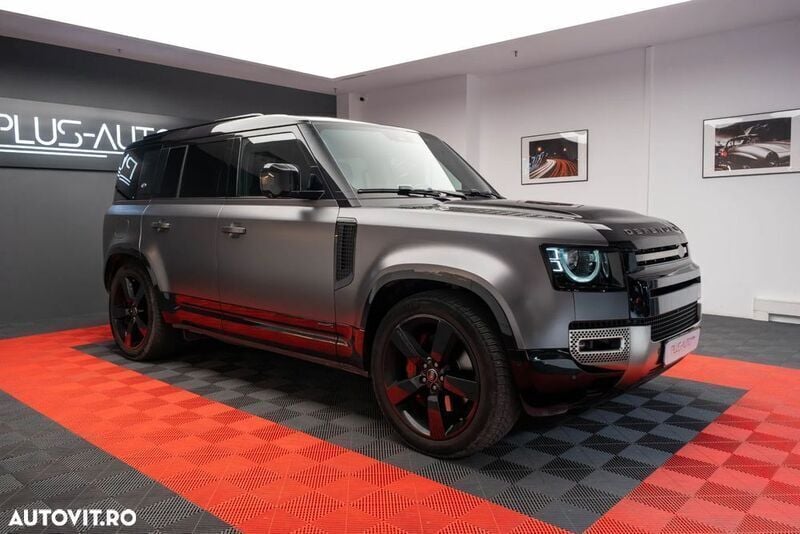 Gri Utilizat 2021 Land Rover Defender SUV | 60.907 EUR (Preț OK) - Imagine 1/4