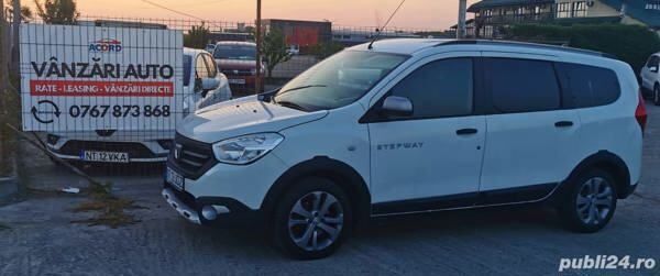 Alb Utilizat 2016 Dacia Lodgy Monovolum | 6.400 EUR (Puțin scump) - Imagine 1/4