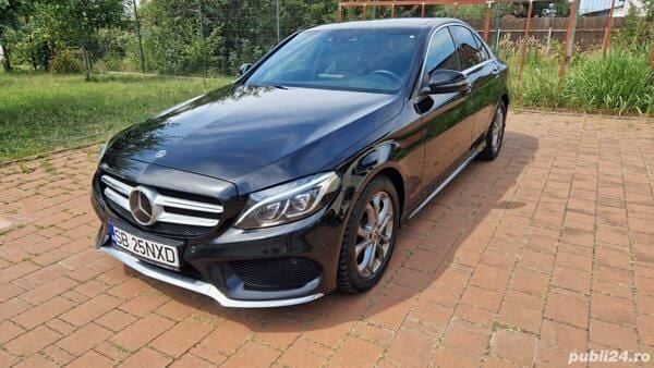 Second-hand Mercedes C200 183 CP (134 kW) 2018 Negru Berlinǎ