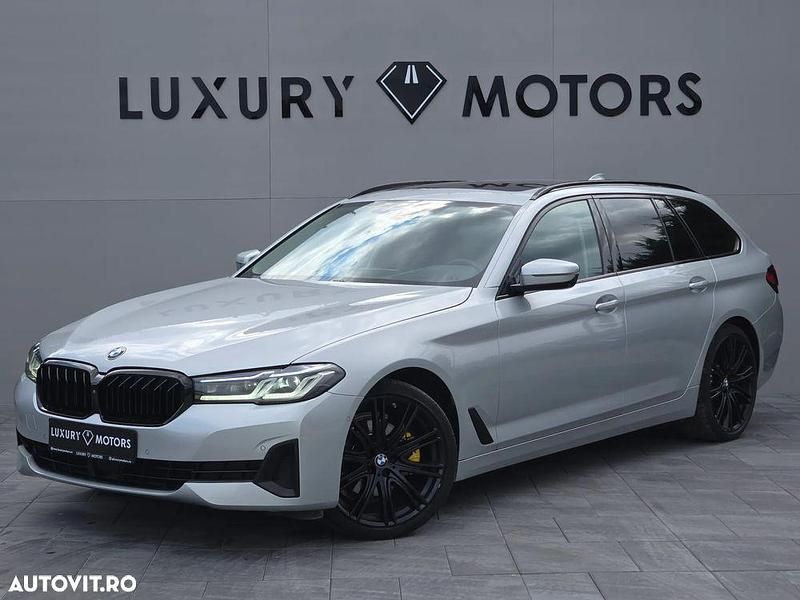Argint Utilizat 2020 BMW 520 Luxury Line Break | 24.382 EUR (Preț OK) - Imagine 1/4