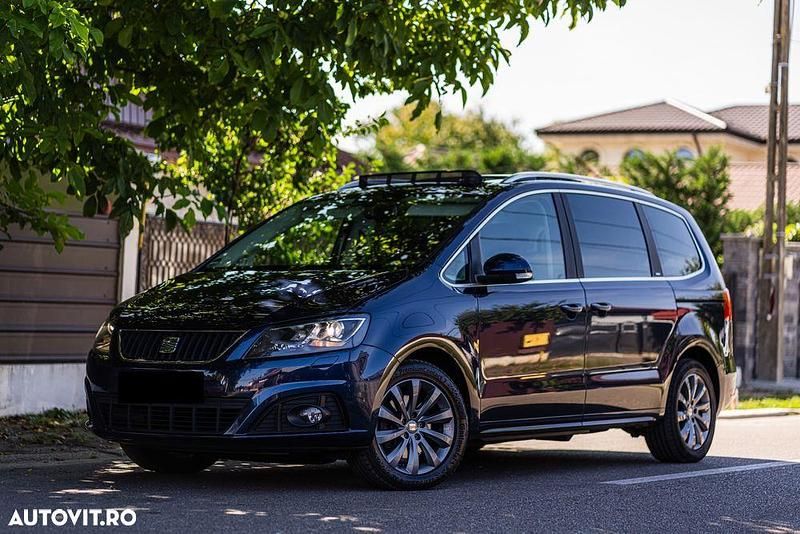 Culoarealbastru Utilizat 2015 Seat Alhambra I-Tech Monovolum | 12.850 EUR (Preț OK) - Imagine 1/4