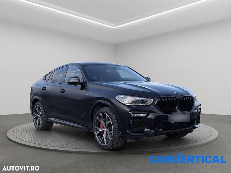 Culoarenegru Utilizat 2021 BMW X6 M Comfort Edition SUV | 47.553 EUR (Puțin scump) - Imagine 1/4