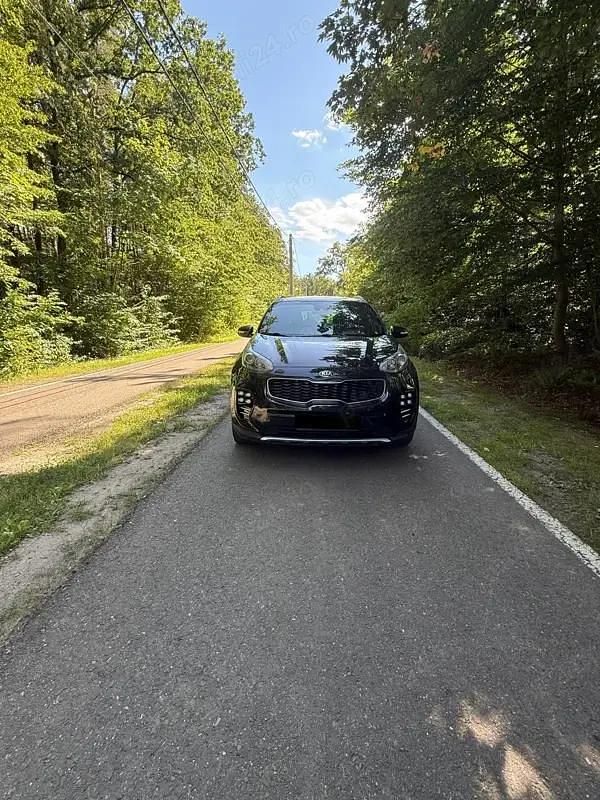 Negru Utilizat 2016 Kia Sportage SUV | 15.500 EUR (Puțin scump) - Imagine 1/4