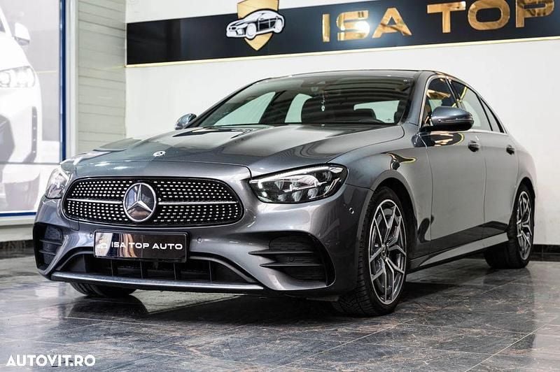 Culoaregri Utilizat 2022 Mercedes E220 Berlinǎ | 32.999 EUR (Preț OK) - Imagine 1/4
