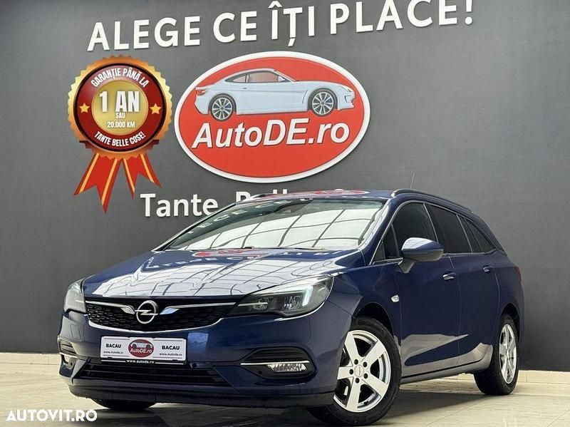 Culoarealbastru Utilizat 2021 Opel Astra Break | 8.990 EUR (Preț bun) - Imagine 1/4