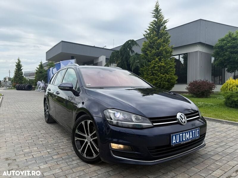 Albastru Utilizat 2016 VW Golf VII LOUNGE Break | 7.999 EUR (Preț OK) - Imagine 1/4