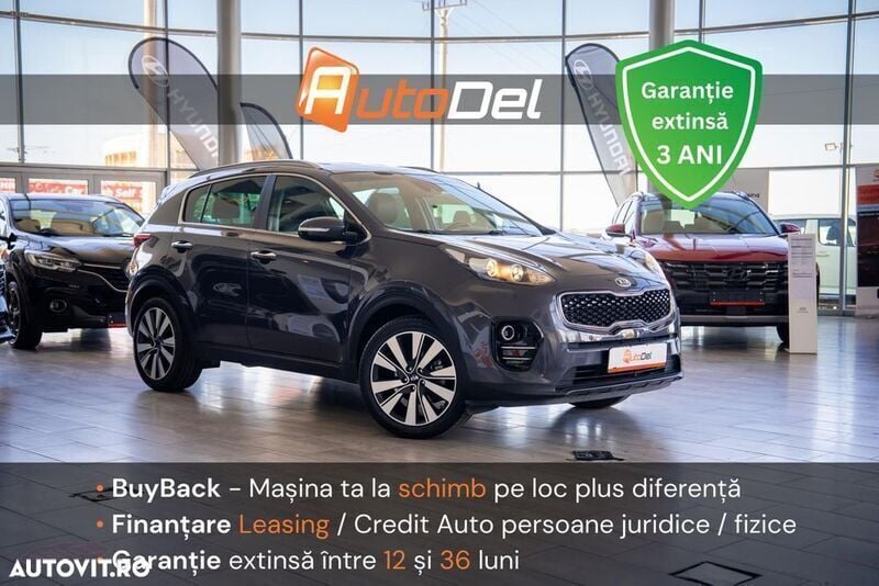 Gri Utilizat 2017 Kia Sportage SUV | 15.950 EUR (Preț OK) - Imagine 1/4