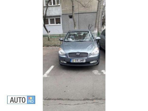 Second-hand Hyundai Accent 95 CP (69 kW) 2008 Gri Berlinǎ