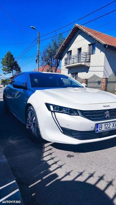 Culoarealb Utilizat 2021 Peugeot 508 Berlinǎ | 15.999 EUR (Preț OK) - Imagine 1/4