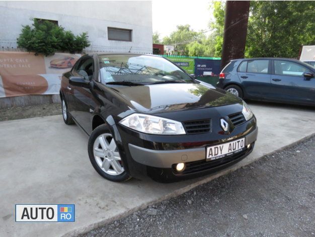 Negru Utilizat 2006 Renault Mégane Cabriolet Cabrio | 2.999 EUR - Imagine 1/4