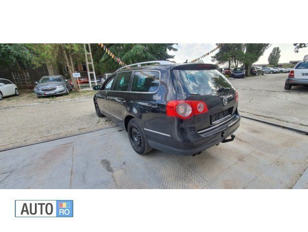 Negru Utilizat 2007 VW Passat Break | 3.699 EUR (Preț OK) - Imagine 1/4
