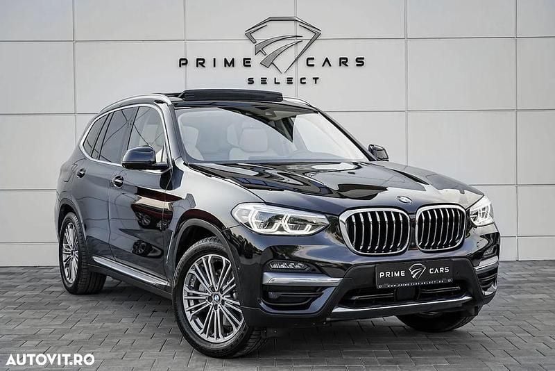Culoarenegru Utilizat 2021 BMW X3 Luxury Line SUV | 35.998 EUR (Preț OK) - Imagine 1/4