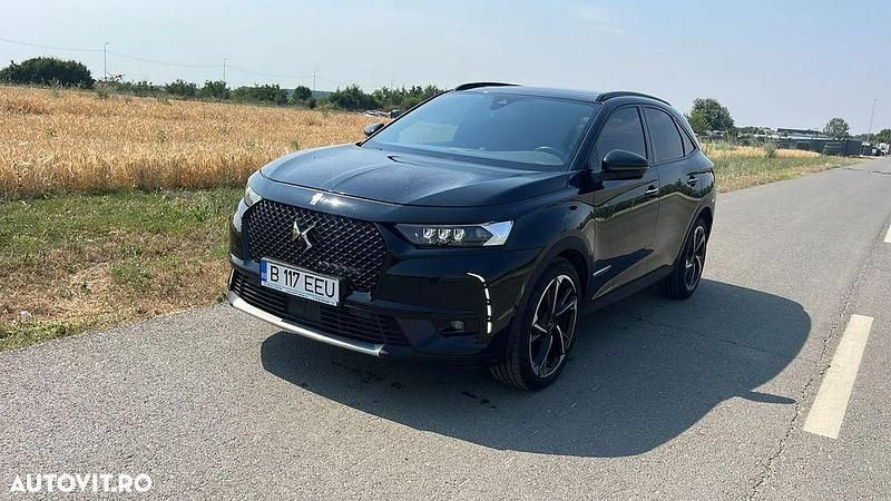 Negru Utilizat 2021 DS Automobiles DS7 Crossback SUV | 29.950 EUR (Scump) - Imagine 1/4