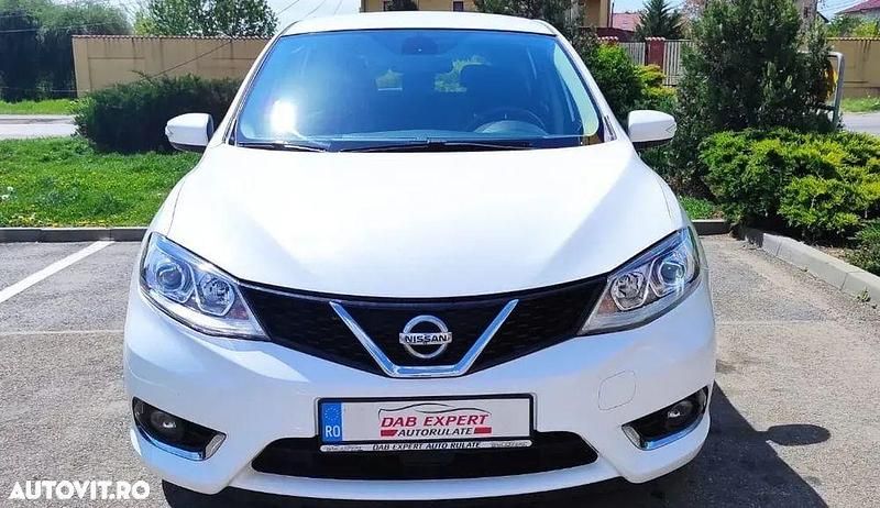 Second-hand Nissan Pulsar Tekna 110 CP (80 kW) 2015 Alb Hatchback