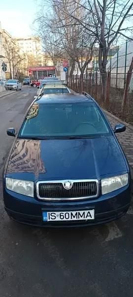Second-hand Skoda Fabia 74 CP (54 kW) 2004 Albastru Berlinǎ