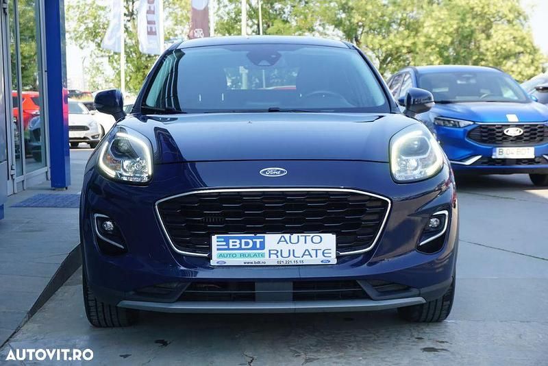 Second-hand Ford Puma Titanium 125 CP (91 kW) 2021 Albastru SUV
