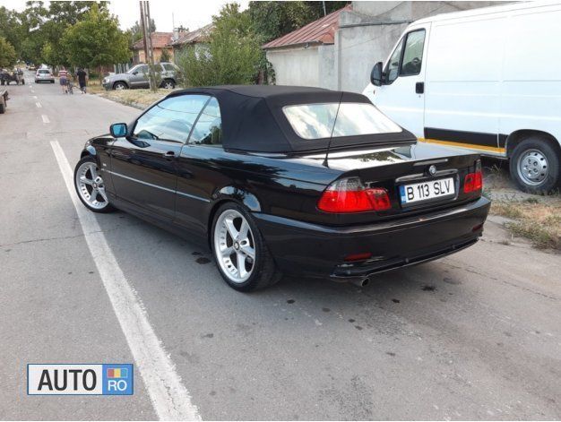 Second-hand BMW 318 Cabriolet 143 CP (105 kW) 2003 Negru Cabrio
