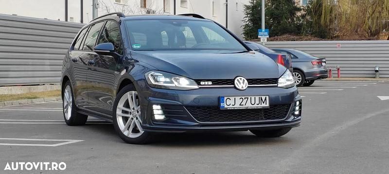 Albastru Utilizat 2019 VW Golf VII GTD Break | 13.800 EUR (Preț OK) - Imagine 1/4