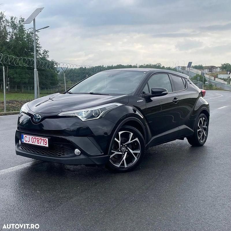 Negru Utilizat 2019 Toyota C-HR SUV | 15.999 EUR - Imagine 1/4