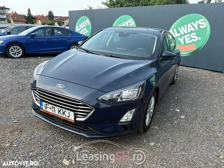 Albastru Utilizat 2019 Ford Focus Trend Berlinǎ | 10.950 EUR (Puțin scump) - Imagine 1/4
