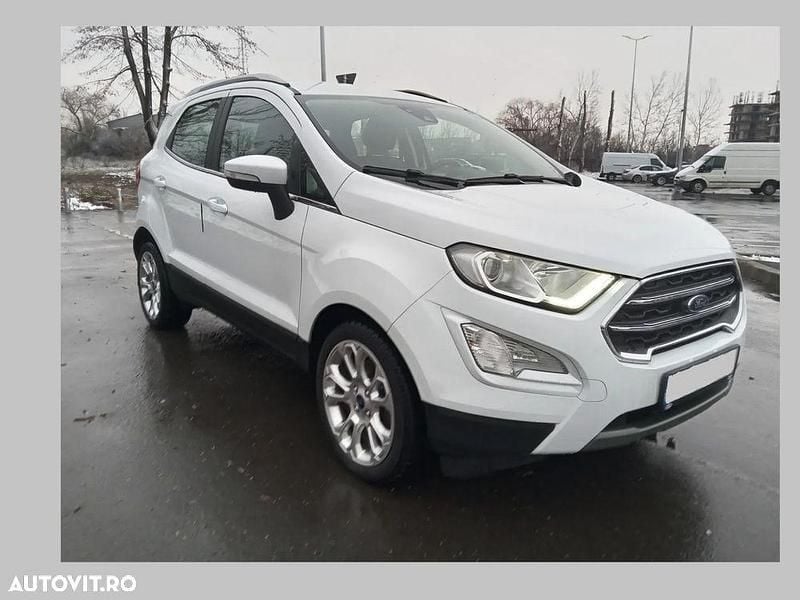 Culoarealb Utilizat 2020 Ford Ecosport Titanium SUV | 9.999 EUR (Preț OK) - Imagine 1/4