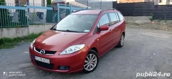 Rosu Utilizat 2006 Mazda 5 Monovolum | 1.250 EUR - Imagine 1/4
