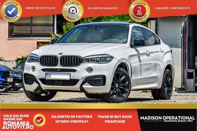 Alb Utilizat 2015 BMW X6 SUV | 18.850 EUR (Preț bun) - Imagine 1/4