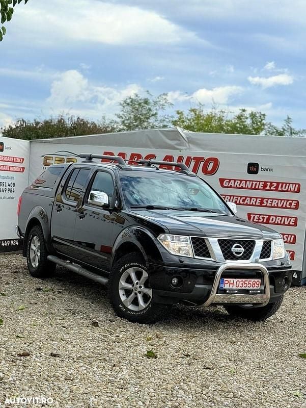 Culoarenegru Utilizat 2008 Nissan Navara Comfort Pickup | 9.990 EUR (Preț OK) - Imagine 1/4