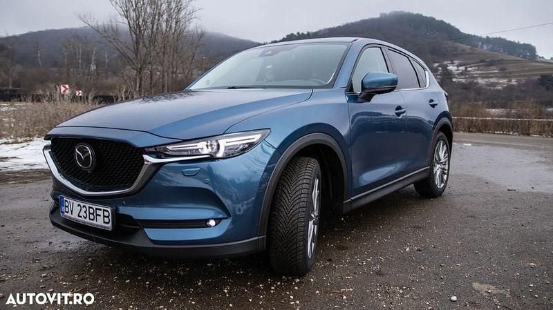 Culoarealbastru Second-hand 2020 Mazda CX-5 Homura-Line SUV | 17.350 EUR (Super Preț) - Imagine 1/4