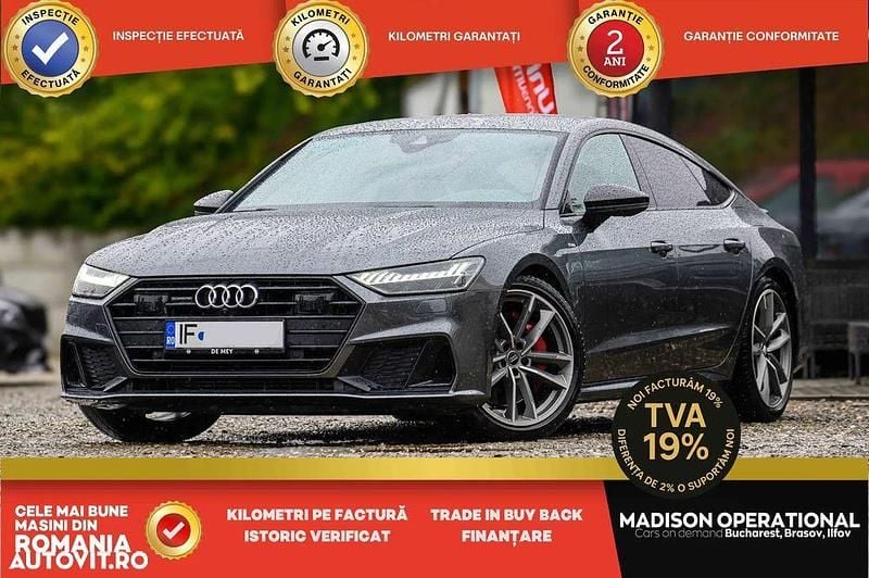 Culoaregri Utilizat 2020 Audi A7 Sport Berlinǎ | 36.950 EUR (Preț bun) - Imagine 1/4