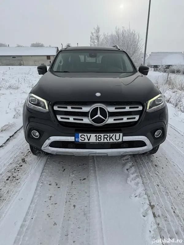Negru Second-hand 2018 Mercedes X250 Pickup | 26.000 EUR - Imagine 1/4