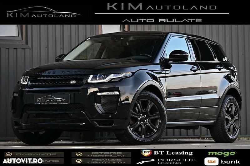 Culoarenegru Utilizat 2017 Land Rover Range Rover evoque SE Dynamic SUV | 15.990 EUR (Preț bun) - Imagine 1/4