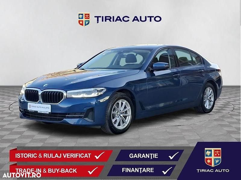 Culoarealbastru Utilizat 2020 BMW 518 Sport Line Berlinǎ | 30.900 EUR (Scump) - Imagine 1/4