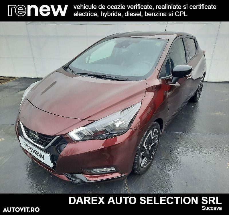 Second-hand Nissan Micra 92 CP (67 kW) 2022 Culoarerosu Hatchback