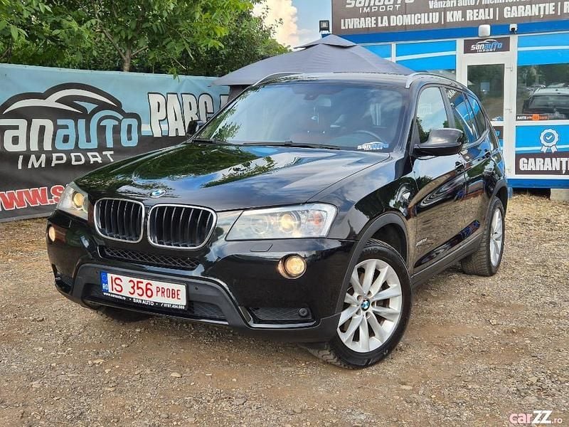 Negru Utilizat 2012 BMW X3 SUV | 10.990 EUR (Super Preț) - Imagine 1/4