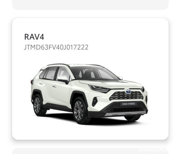 Alb Utilizat 2022 Toyota RAV4 Luxury SUV | 37.500 EUR - Imagine 1/4